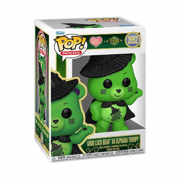 Wicked – Care Bears Good Luck Bear as Elphaba Thropp Pop! Vinyl Figure - Packshot 2