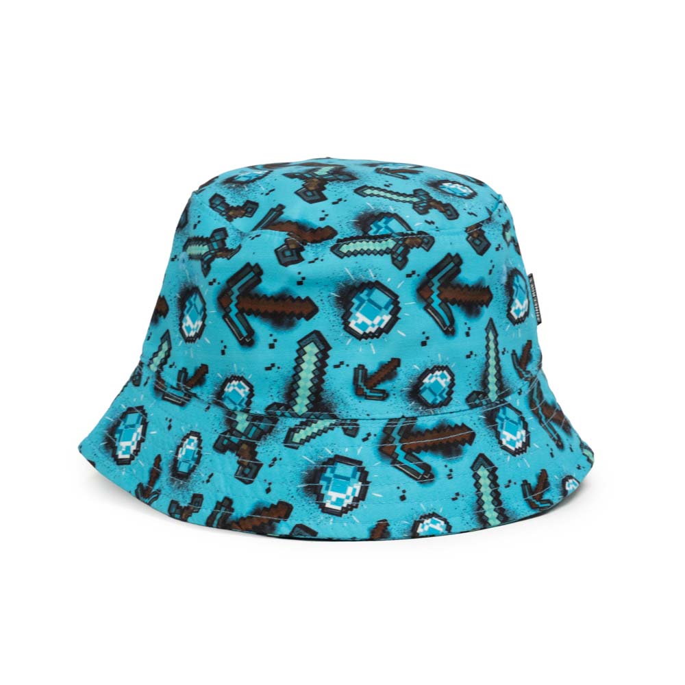 Minecraft - Diamon Youth Bucket Hat - Packshot 3