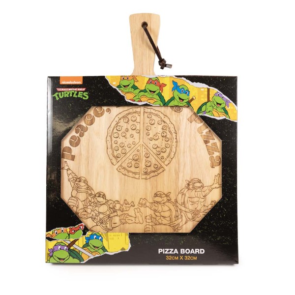 Teenage Mutant Ninja Turtles - Wooden Pizza Board - Packshot 1