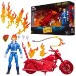 Marvel - Ghost Rider - Johnny Blaze with Motorcycle Marvel Legends 6" Action Figure - Packshot 4