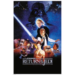 Star Wars - The Return of the Jedi Back (Slot #54) Poster