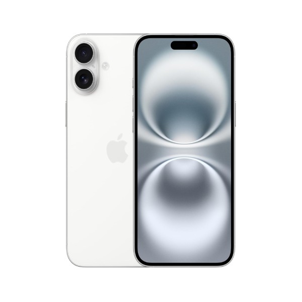 Apple iPhone 16 Plus (128GB, White) - Good Refurbished - Packshot 1
