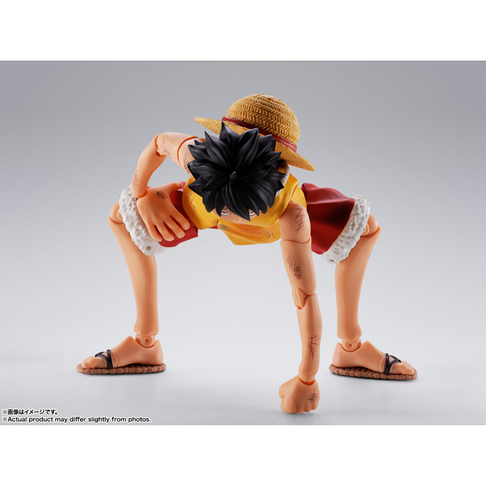 One Piece - Monkey D. Luffy (Summit War of Marineford) S.H.Figuarts Action Figure - Packshot 5