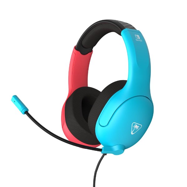Turtle Beach - Airlite Fit Wired Gaming Headset - Neon Blue & Red - Packshot 1