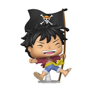One Piece - Monkey D. Luffy (with Flag) Pop! Vinyl Figure