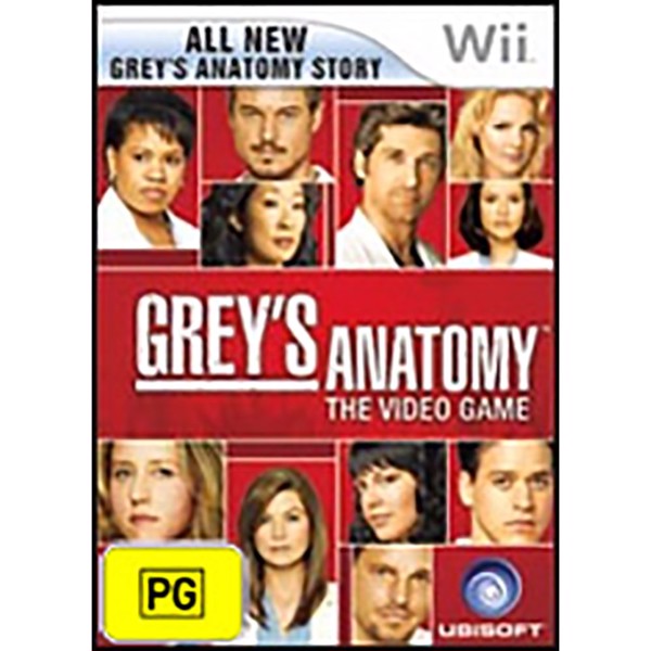 greys anatomy wii