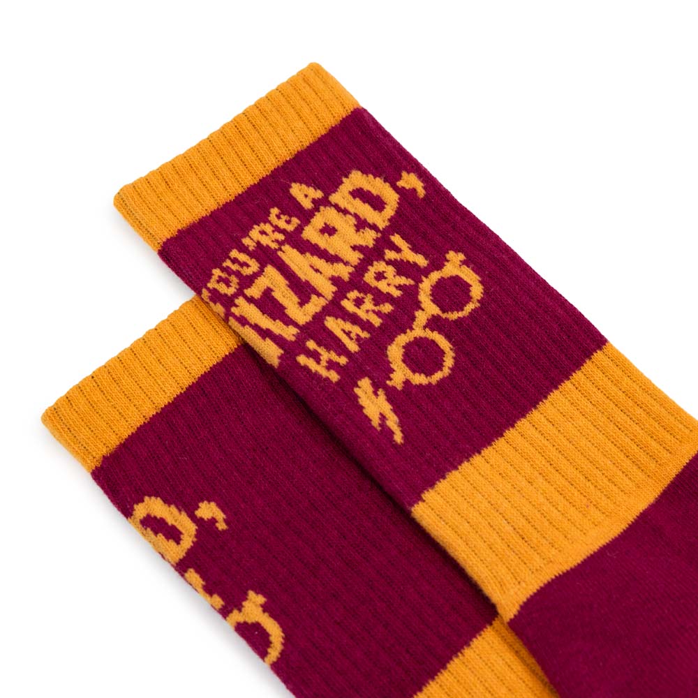 Harry Potter 25th Anniversary - You're a Wizard Sport Socks - Packshot 2