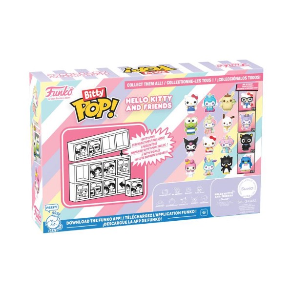 Sanrio - Hello Kitty Bitty Pop! Vinyl 4-Pack - Packshot 3