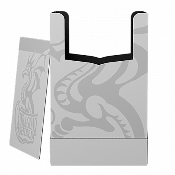 Dragon Shield TCG - Deck Shell Deck Box - Ashen White - Packshot 2