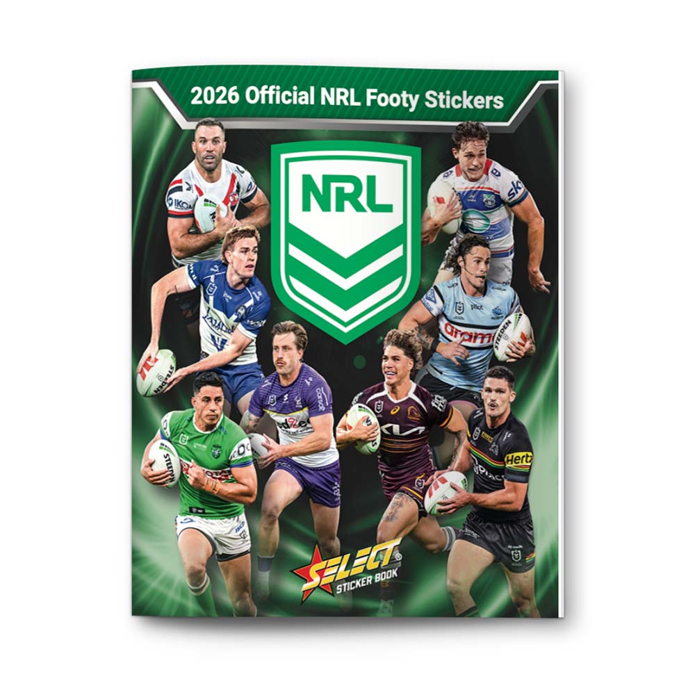 NRL - Select 2026 Footy Stickers Book Bundle - Packshot 2