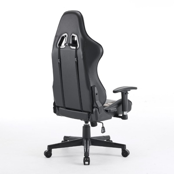 Playmax - Elite Gaming Chair - Fabric Black and Grey Camo - Packshot 5