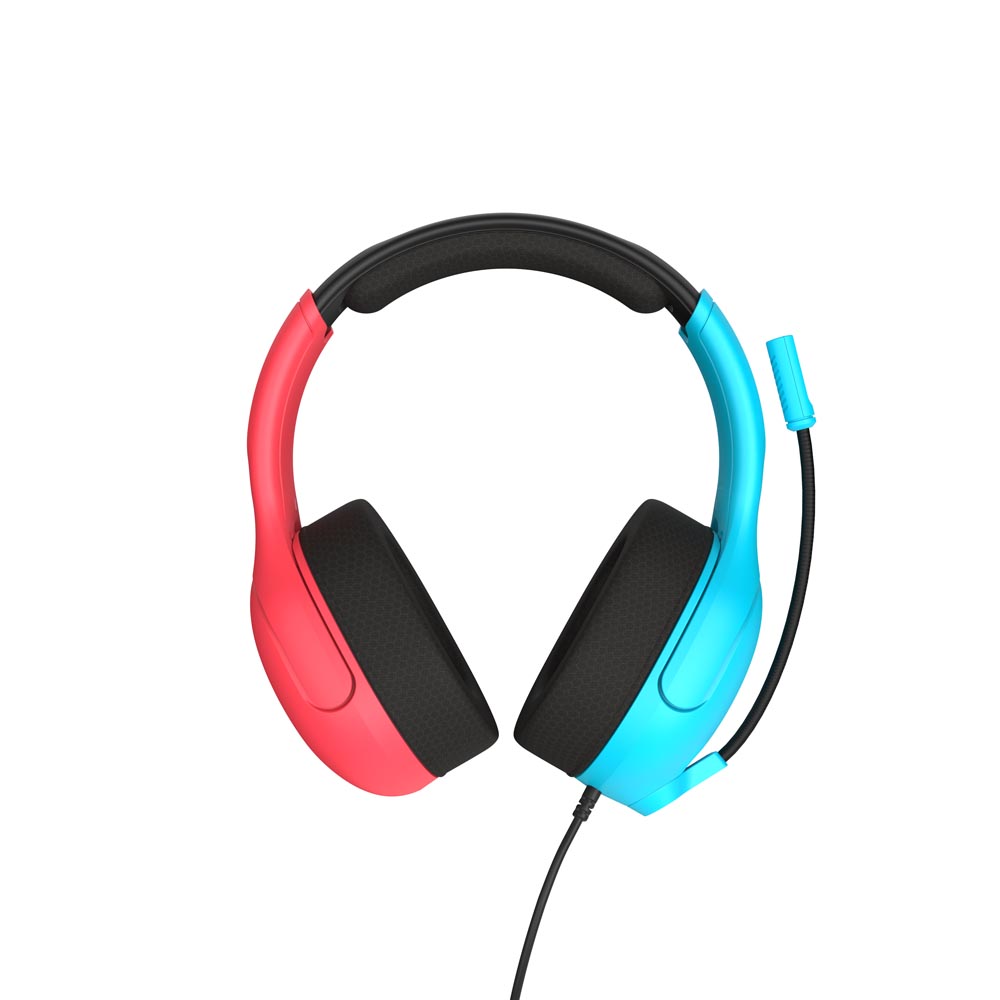 Turtle Beach - Airlite Fit Wired Gaming Headset - Neon Blue & Red - Packshot 3