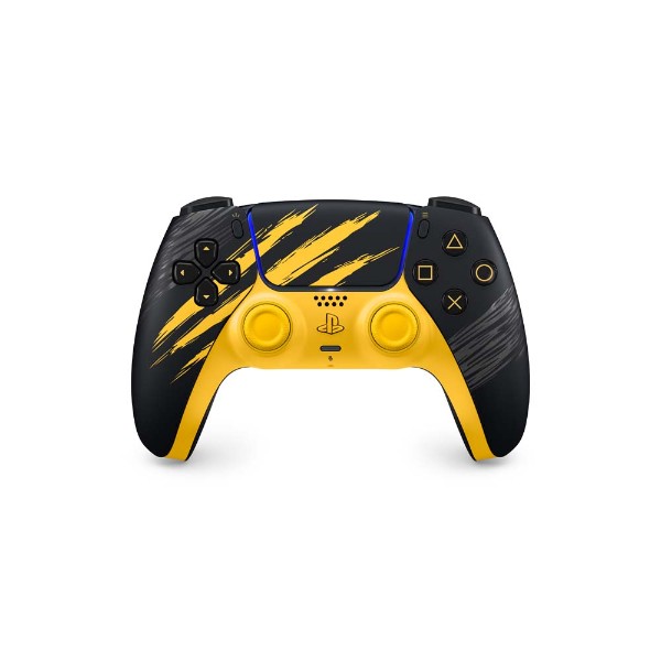PlayStation 5 DualSense Wireless Controller - Marvel’s Wolverine Battle Yellow Limited Edition - Packshot 1