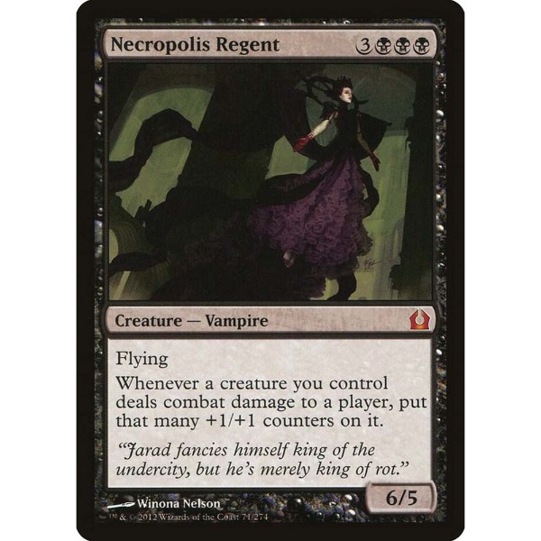 Magic: The Gathering - TCG - Return to Ravnica - Necropolis Regent 71 Foil - Packshot 1