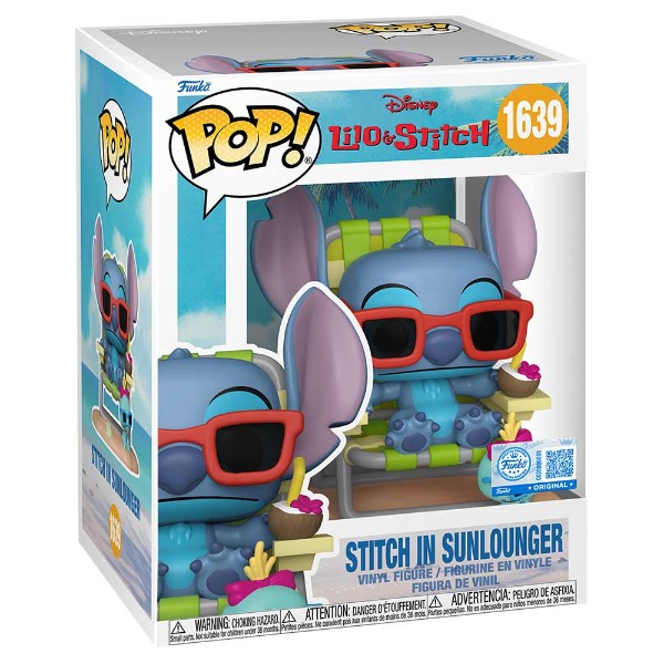 Disney - Lilo & Stitch - Stitch Lounging Premium Pop! Vinyl Figure - Packshot 2