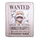 One Piece - Luffy Gear 5 Wanted Poster Blanket