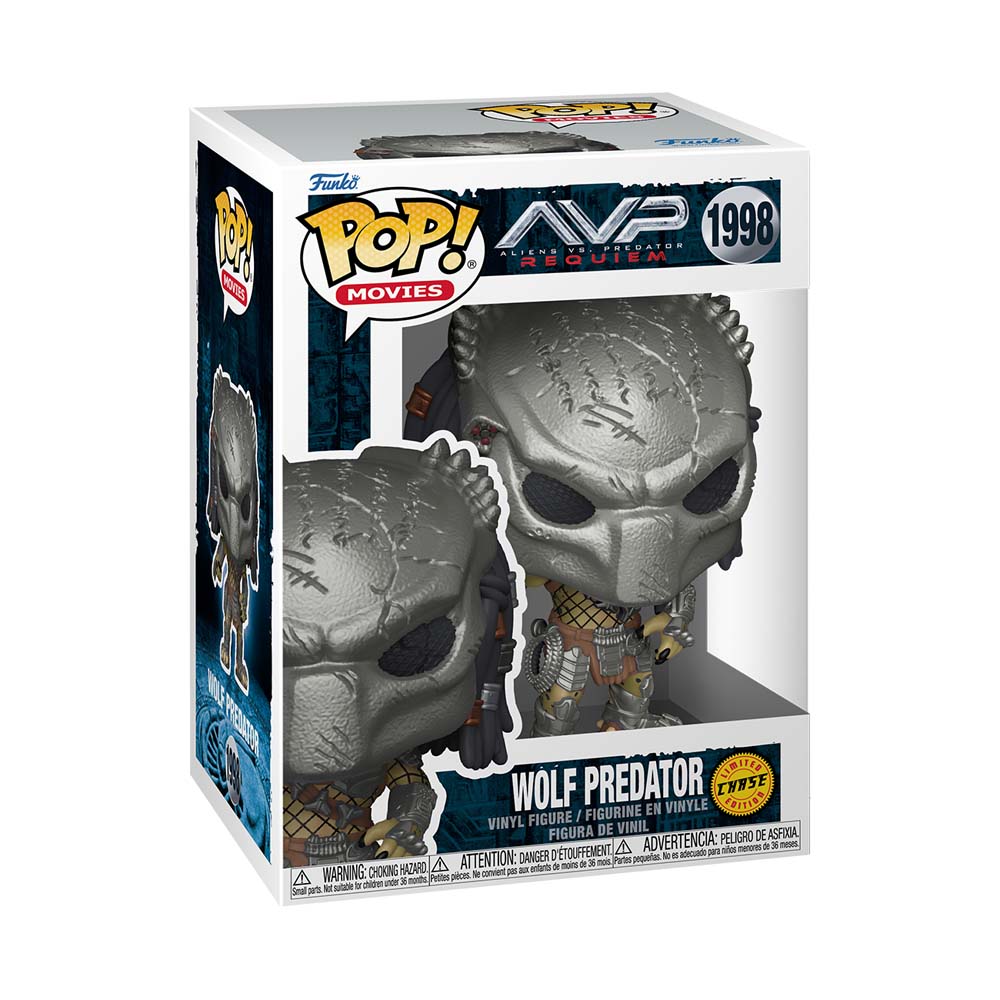 Alien vs. Predator: Requiem - Wolf Predator Pop! Vinyl Figure - Packshot 4