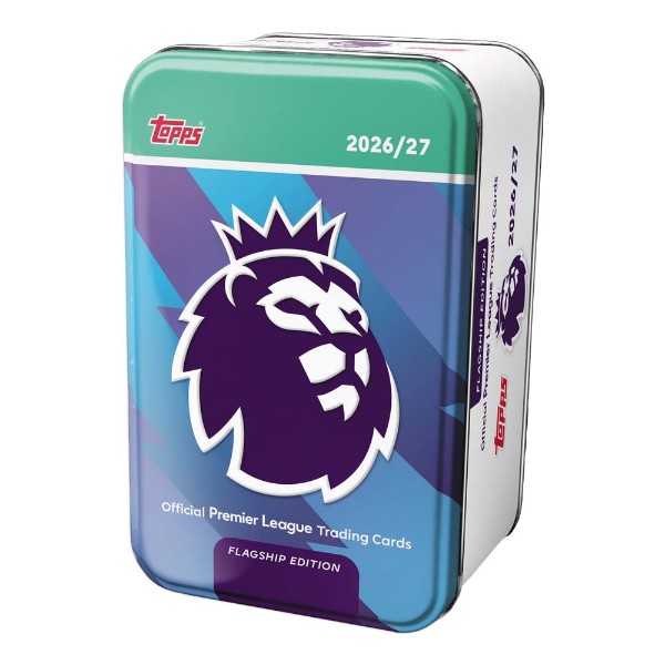 EPL - TC - Topps 2027 Flagship Premier League Super Tin (Assorted) - Packshot 2