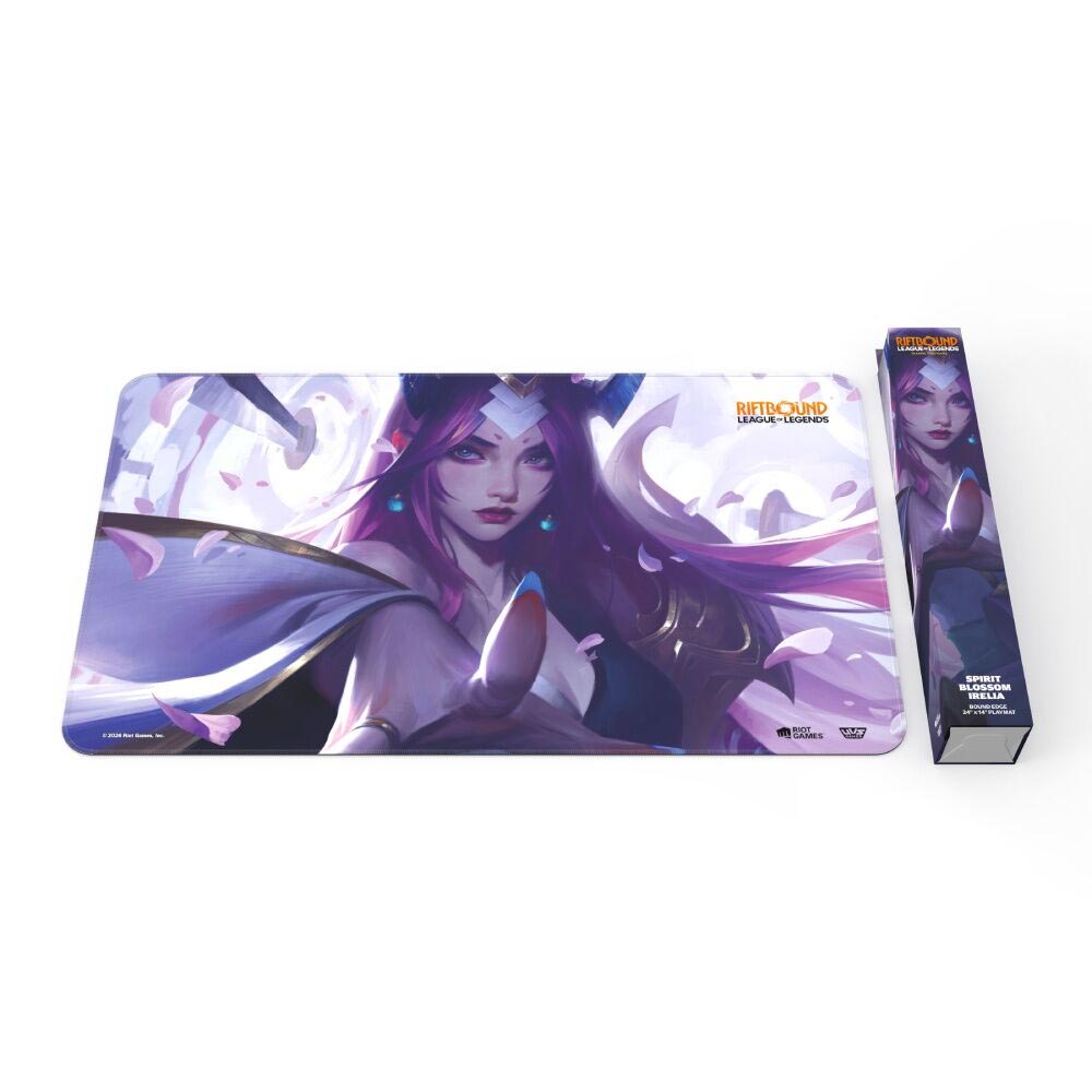 League of Legends - TCG - Riftbound Spiritforged Playmat - Spirit Blossom Irelia - Packshot 2