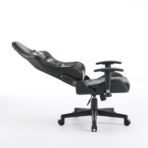 Playmax - Elite Gaming Chair - Fabric Black and Grey Camo - Packshot 6