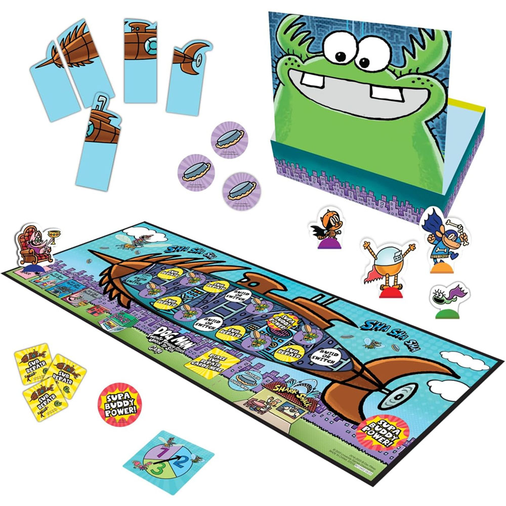 Dog Man Twenty Thousand Fleas Under the Sea Game Board Game Toys