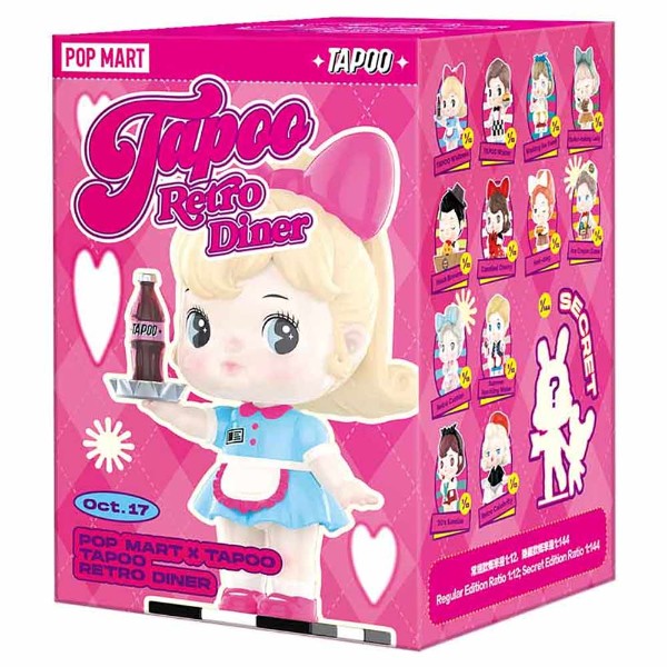 POP MART - Tapoo Retro Diner Series Blind Box (Single Box) - Packshot 1