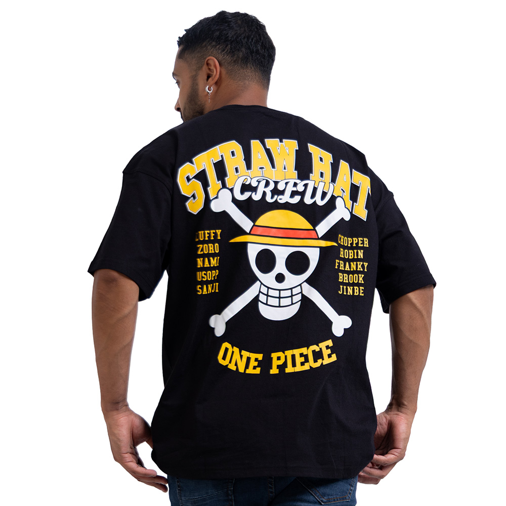 One Piece - Straw Hat Crew Oversized T-Shirt - Packshot 3