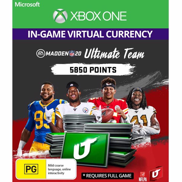 Madden NFL 20: 5850 Madden Ultimate Team Points - Packshot 1