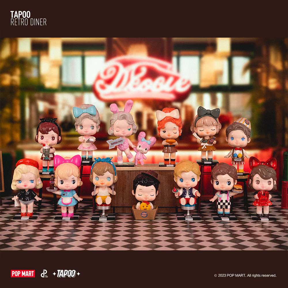 POP MART - Tapoo Retro Diner Series Blind Box (Single Box) - Packshot 2