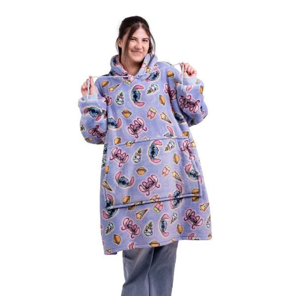 Disney - Lilo & Stitch - Stitch & Angel Oversized Blanket Hoodie - Packshot 3