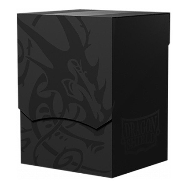 Dragon Shield TCG - Deck Shell Deck Box - Shadow Black - Packshot 1