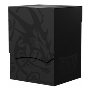 Dragon Shield TCG - Deck Shell Deck Box - Shadow Black
