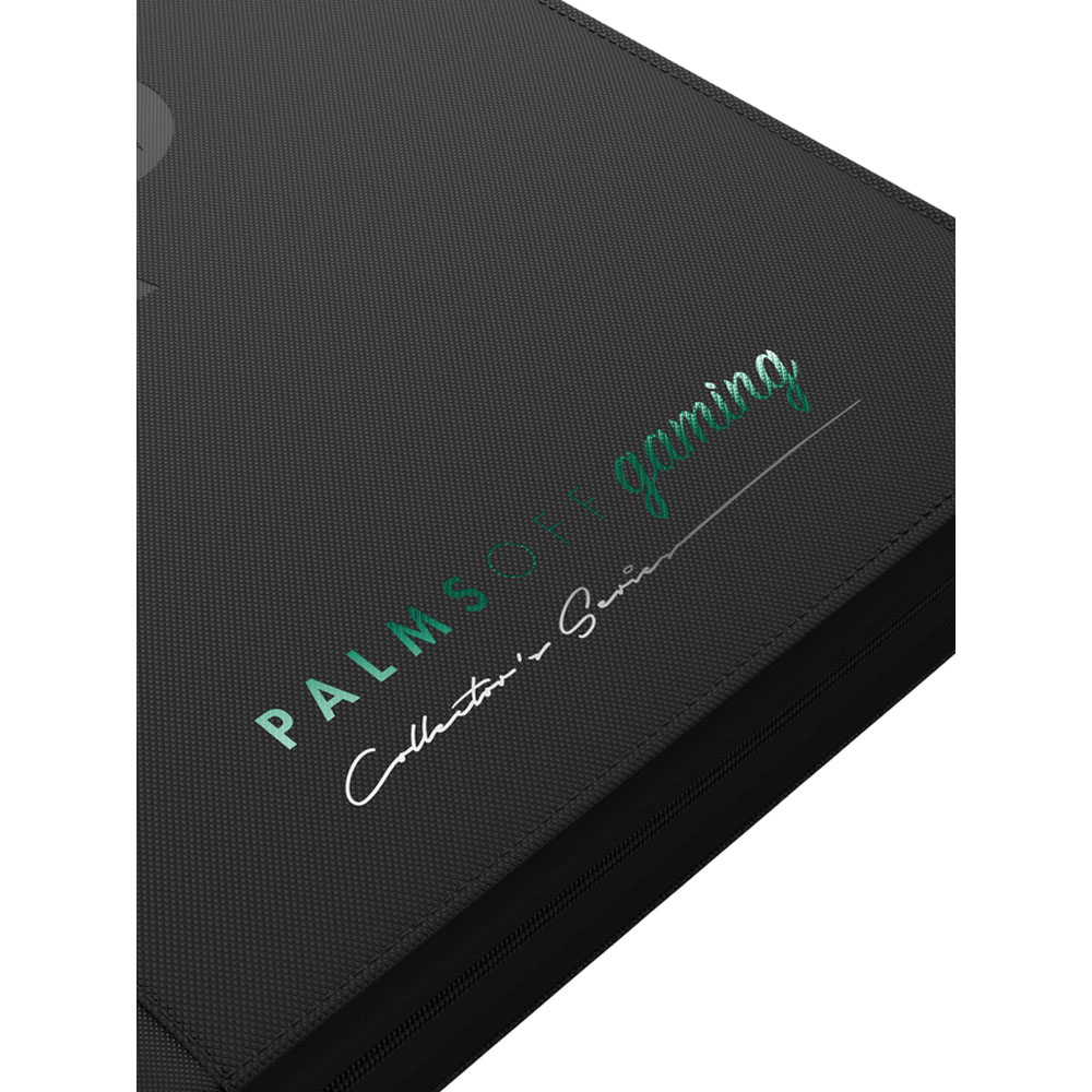 Palms Off Gaming - Collector's Series 9 Pocket Zip Trading Card Binder - Black - Packshot 4