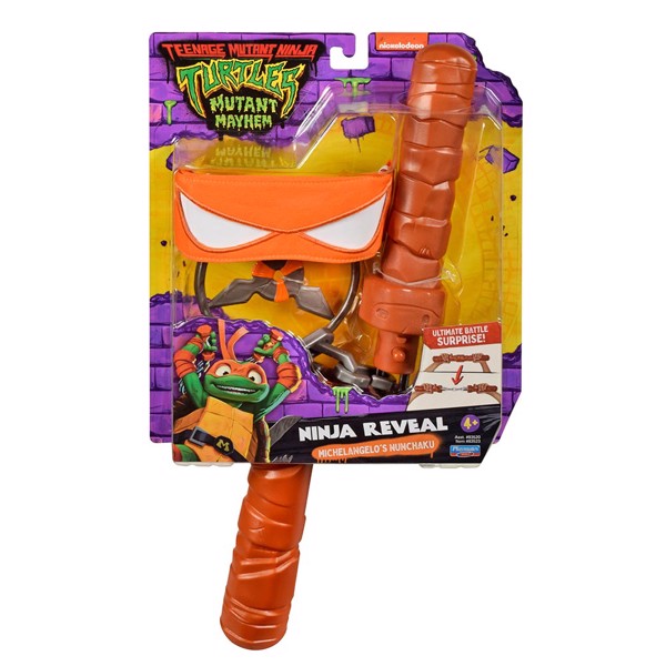 Teenage Mutant Ninja Turtles Mutant Mayhem Ninja Reveal Michelangelo