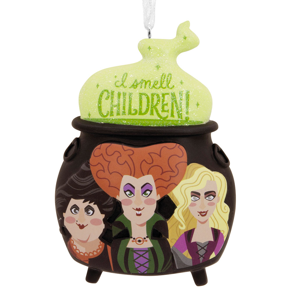 Disney Hocus Pocus Sanderson Sisters Cauldron Hallmark Decoration