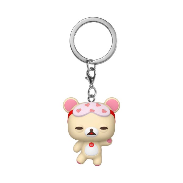 Rilakkuma - Korilakkuma (Sleepy) Pocket Pop! Keyring - Packshot 1