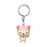 Rilakkuma - Korilakkuma (Sleepy) Pocket Pop! Keyring