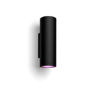 Philips - Hue Appear Outdoor Wall Light - Black