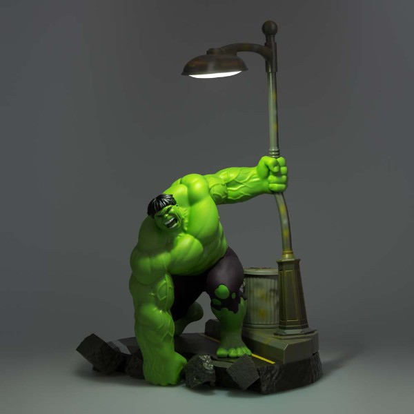Marvel - Hulk - Lamp Post Desktop Light - Packshot 2