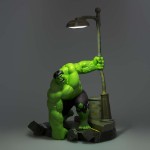 Marvel - Hulk - Lamp Post Desktop Light - Packshot 2