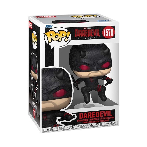 Marvel - Daredevil: Born Again - Daredevil (Black Suit) Pop! Vinyl Figure - Packshot 2