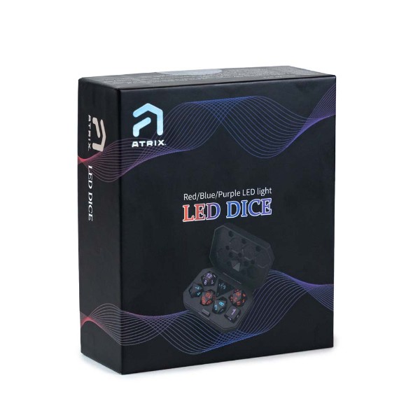 Atrix - Tabletop - RPG 7-Set LED Dice - Packshot 4