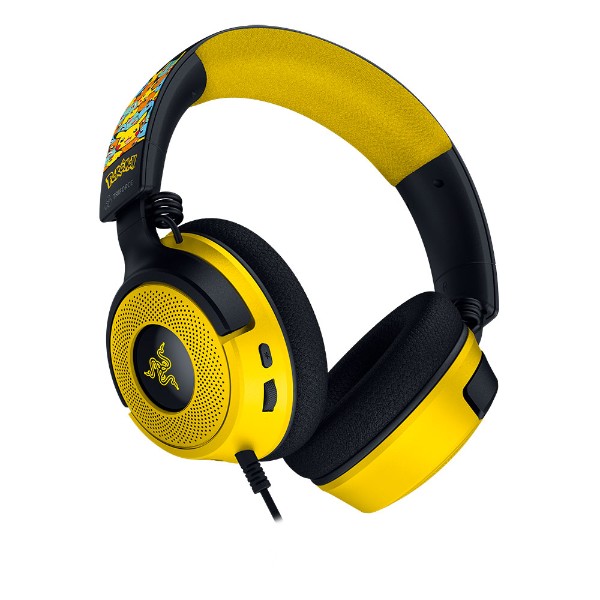 Razer - Kraken V4 X Pokemon Edition Wired Gaming Headset - Packshot 2