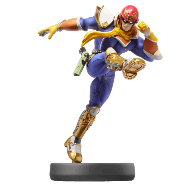Nintendo amiibo (Super Smash Bros.) - Captain Falcon Character Figure - Packshot 1