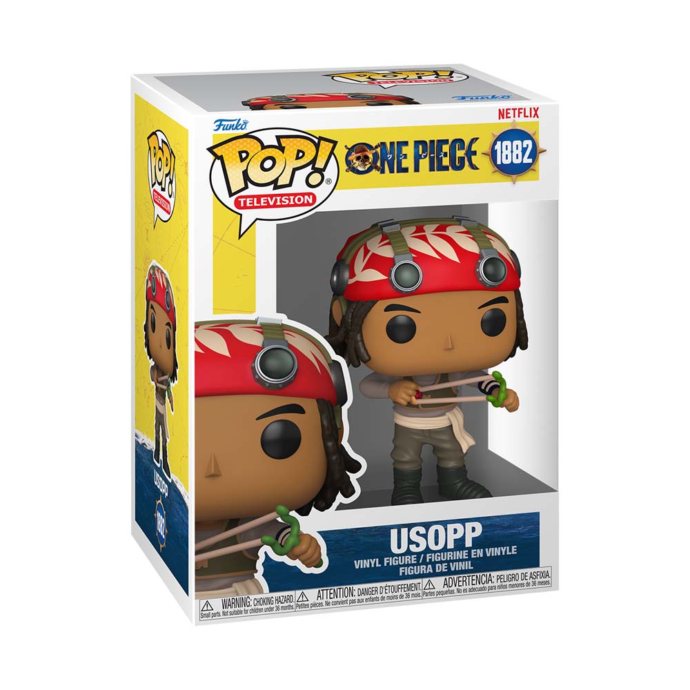 Netflix - One Piece - Usopp Pop! Vinyl Figure - Packshot 2