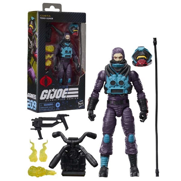 G.I. Joe - Classified Series #209 Toxo-Viper Action Figure - Packshot 2