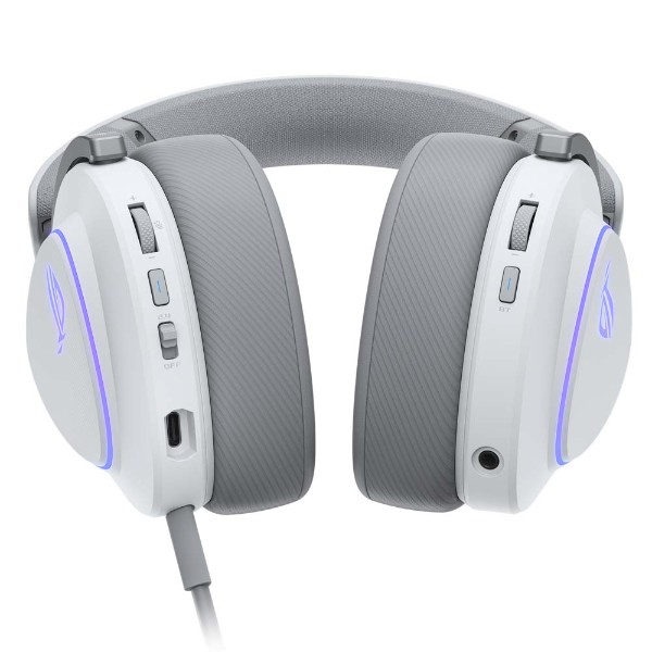 ASUS ROG - Delta II Wireless Gaming Headset - White - Packshot 6