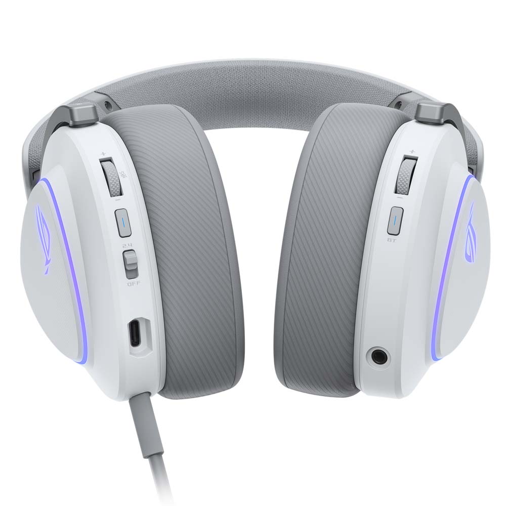 ASUS ROG - Delta II Wireless Gaming Headset - White - Packshot 6