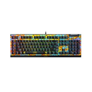 Razer - BlackWidow V4 X Pokemon Edition Gaming Keyboard