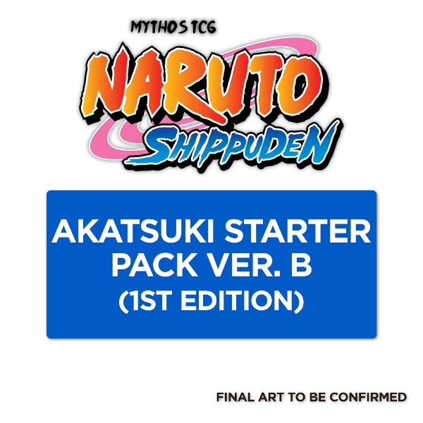 Naruto – TCG – Naruto Shippuden Mythos Akatsuki Starter Pack Ver. B (1st Edition) - Packshot 1